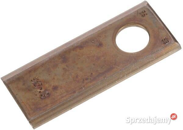 Nożyk kosiarki rotacyjnej lewyprawy 96x40x3 mm Rolnictwo
