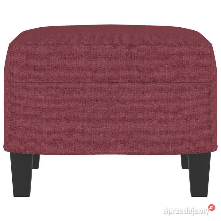 Podnóżek czerwone wino 60x50x41 tapicerowany Warszawa