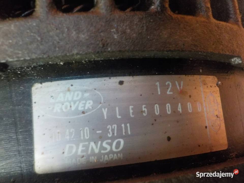 DISCOVERY III 27 TD V6 06r 190 276DT alternator osobowe mazowieckie Suków