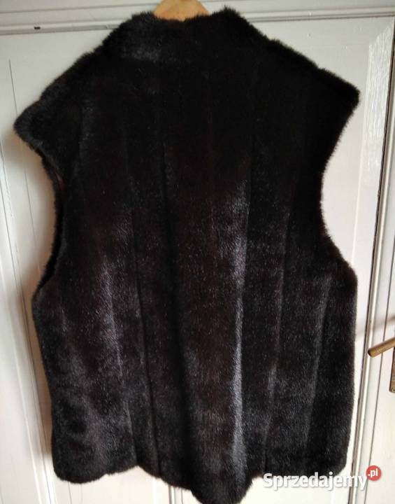 Futerko kamizelka futrzana narzutka XXL pomorskie Gdańsk