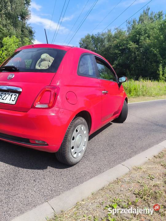 Fiat 500 2018 przebieg 52 śląskie Jaworzno