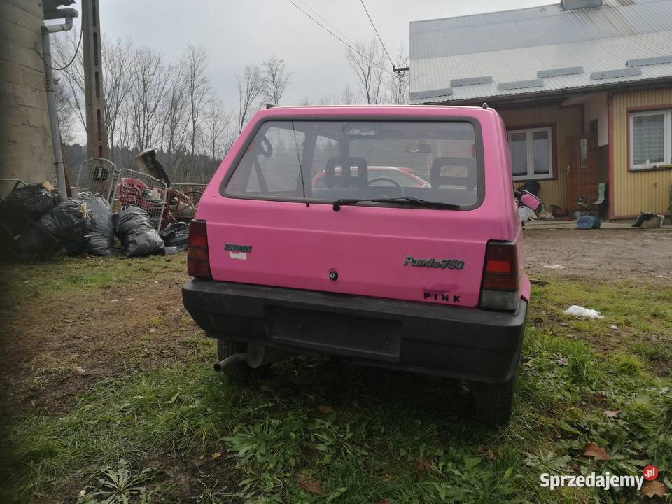 FIAT PANDA 750 Pink 43KM Błażowa