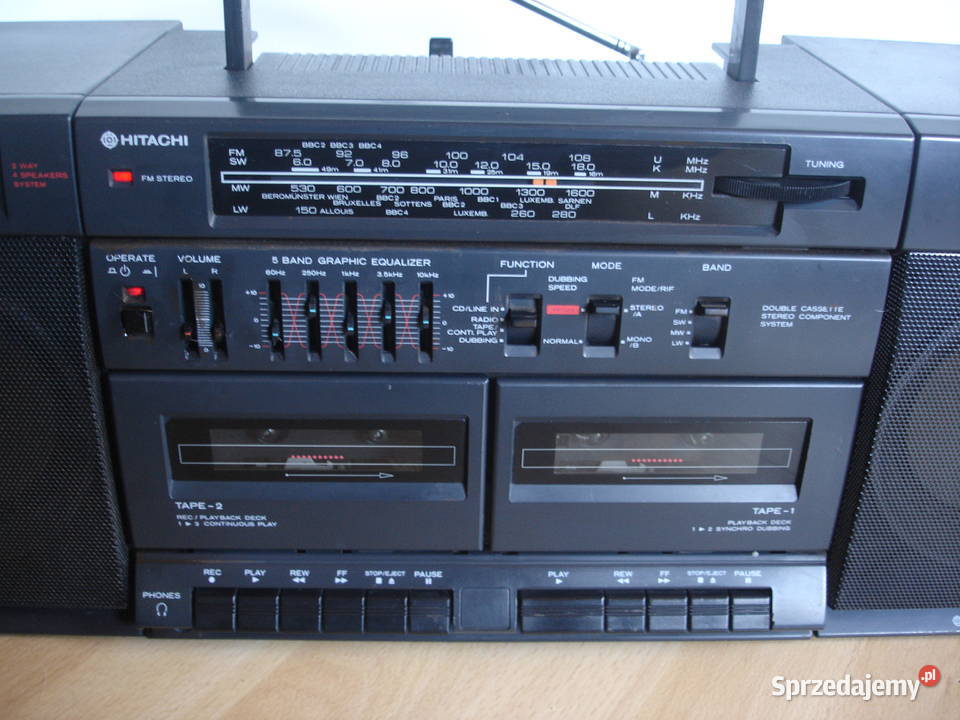 Radiomagnetofon HITACHI TRKW530E lubuskie