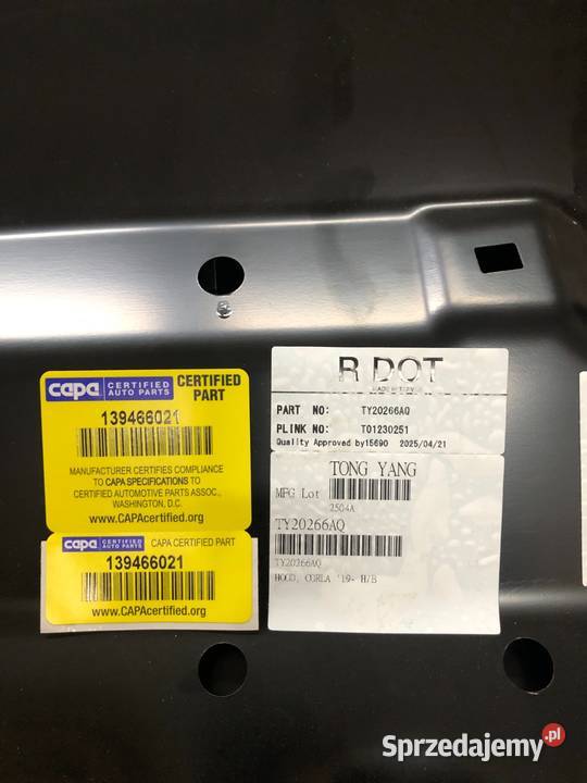 Suzuki Swace 2020 Toyota Corolla E21 2018 Maska Skarżysko-Kamienna sprzedam