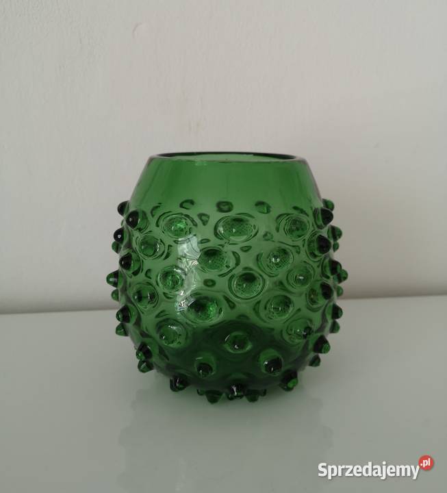 Wazon Empoli Verde Murano vintage Toruń