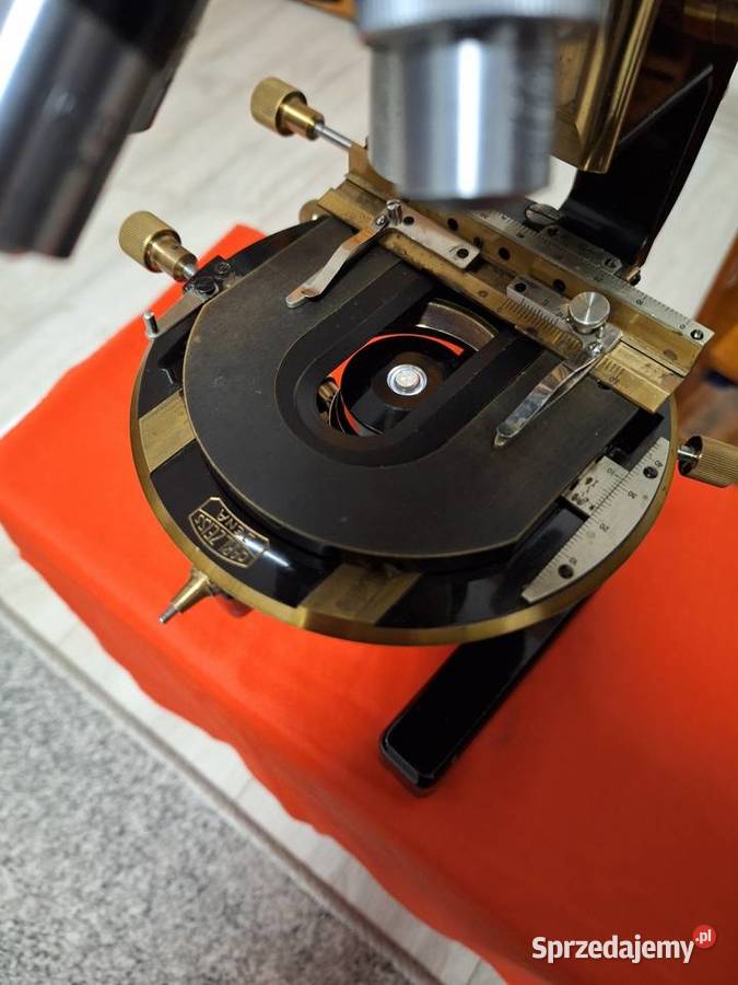 Mikroskop carl zeiss antyk