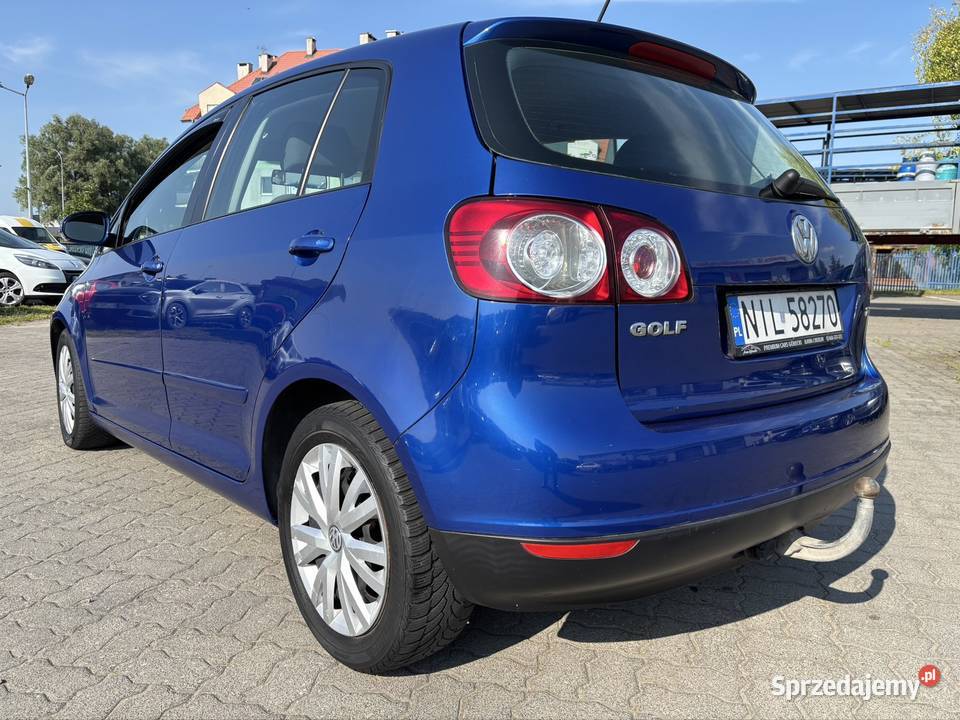 Volkswagen Golf Plus 19 TDI 105 Klimatronik 254 niebieski warmińsko-mazurskie