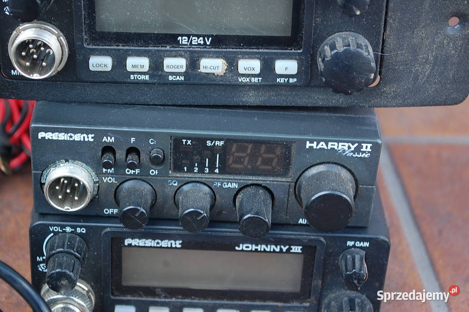 Zestaw Radio CB President 3 sztuki Johnny III Dąbrowa Górnicza
