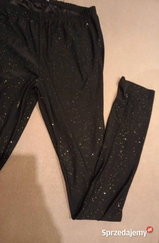 Leginsy cienkie czarne kryształki M FRS Woman Bydgoszcz