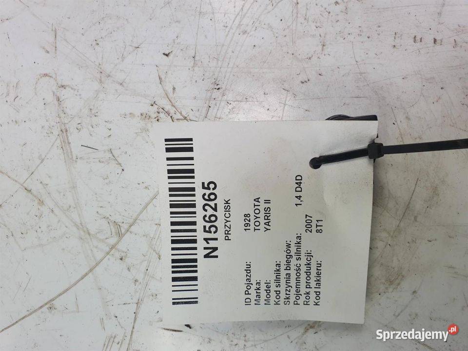 PRZYCISK TOYOTA YARIS II 841520D030 Motoryzacja Lipno sprzedam