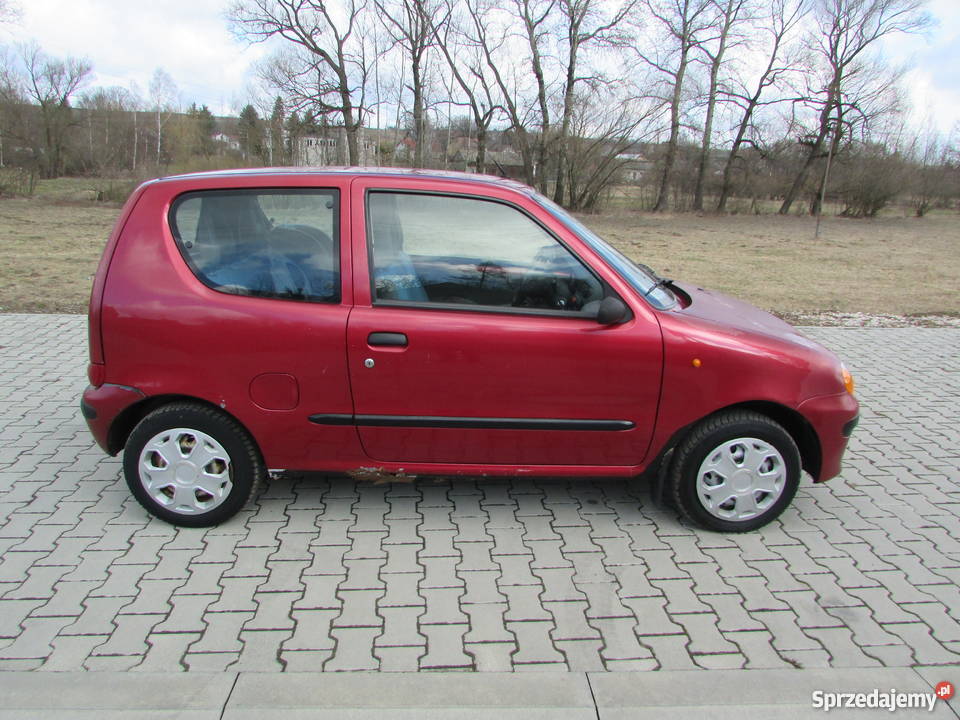 Fiat Seicento uszkodzony blokada skrzyni biegów Miechów