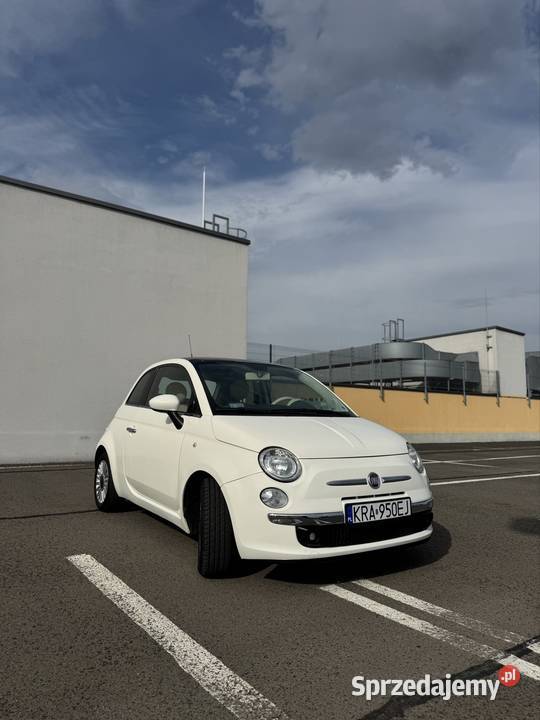 Fiat 500 2011 12 benz automat benzyna małopolskie Kraków