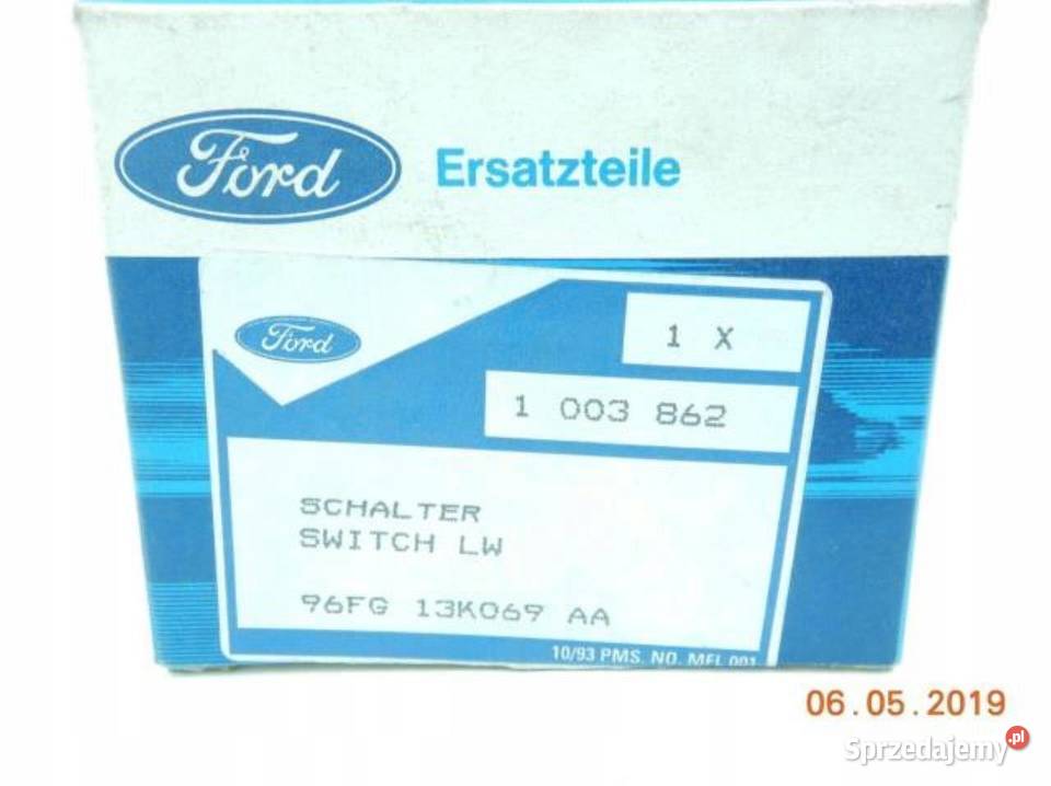 POKRĘTŁO REGULACJI ŚWIATEŁ FORD WINDSTAR 9400 Panele sterowania, przełączniki