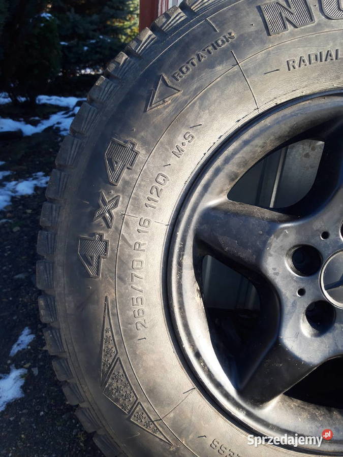 koła zimówki 26570 16 mercedes Samochodowe Wadowice