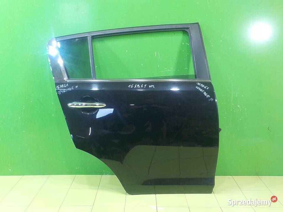 KIA SPORTAGE III 16 B 10r 5D drzwi prawe tyl mazowieckie Suków