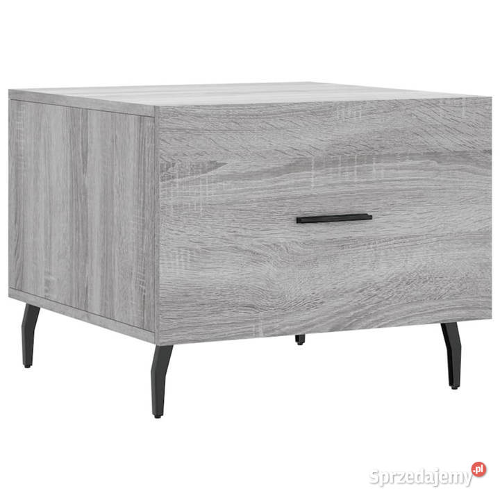 Stolik kawowy szary dąb sonoma 50x50x40 WM829440 mazowieckie sprzedam