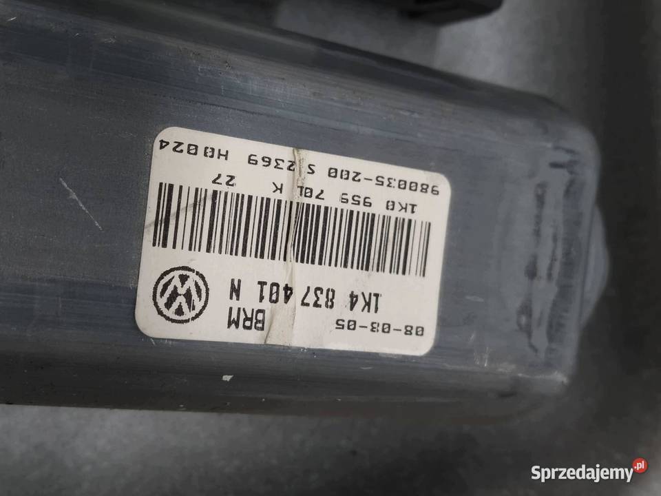 MECHANIZM SZYBY LEWY PRZÓD 1K4837401N VW