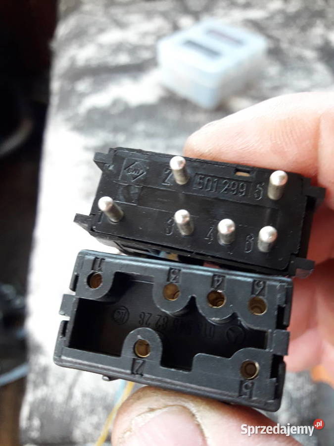 Mercedes przełącznik klimatyzacji przedlift osobowe Gdańsk