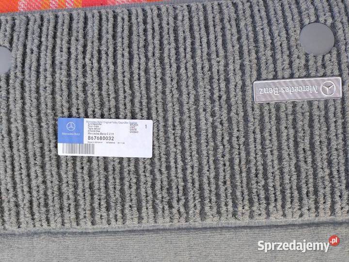 Oryginalne dywaniki rypsowe Mercedes CLS W219 wielkopolskie Bolewice