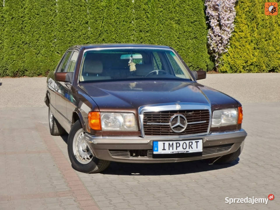 Mercedes S 280 Klima Alu Hak W126 19801993 Sedan / Limuzyna Nowy Sącz