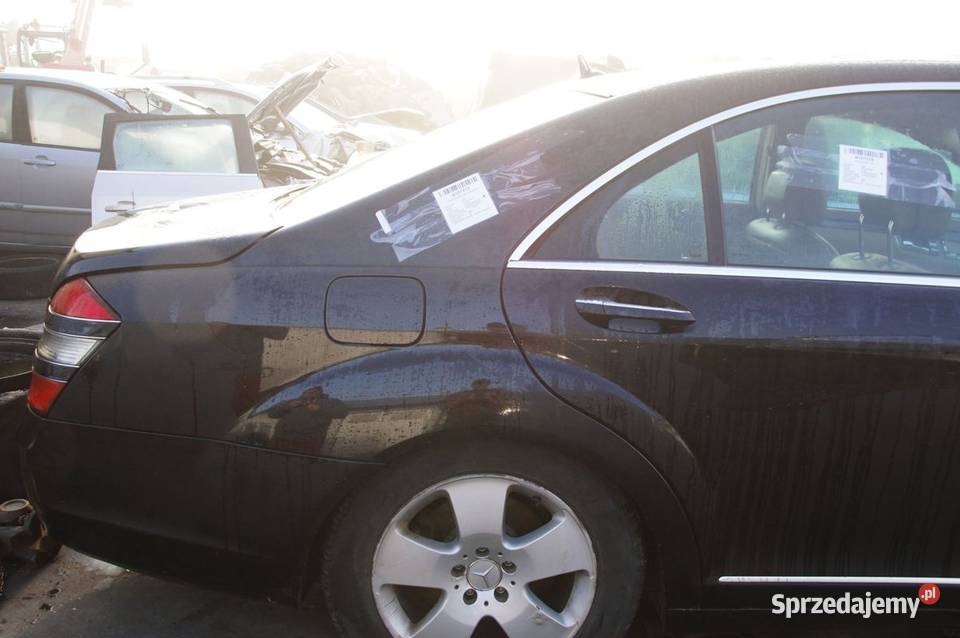 ĆWIARTKA BŁOTNIK PRAWY TYŁ MERCEDES W 221 197 Lipno