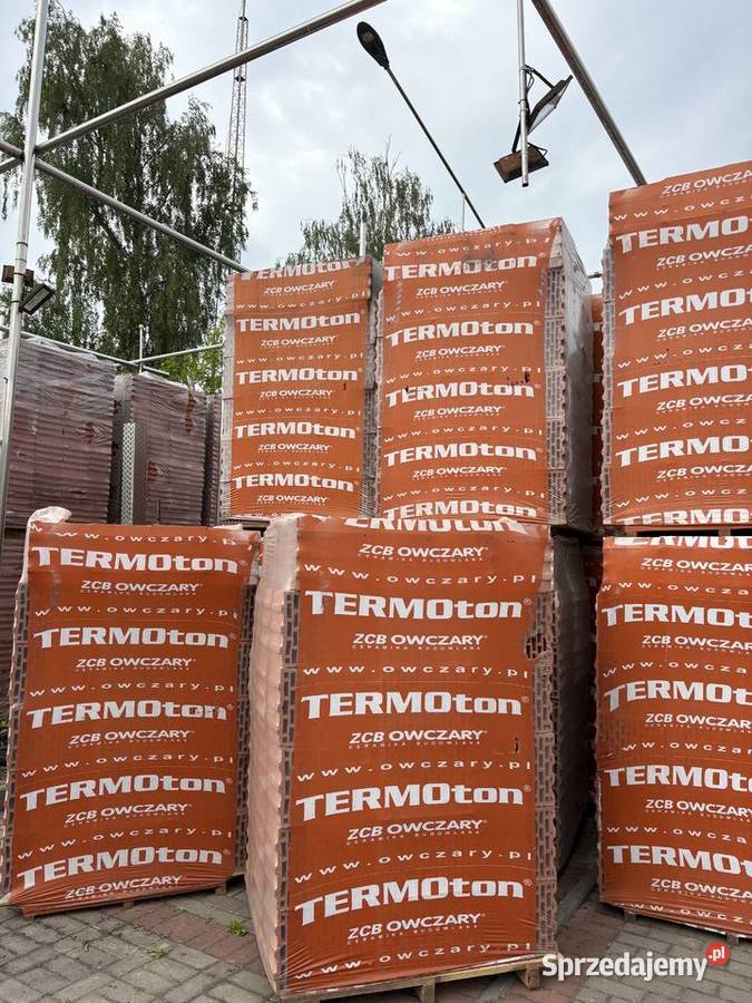 Cegła ceramiczna z firmy Owczary Nowa 1 gatunek Iława