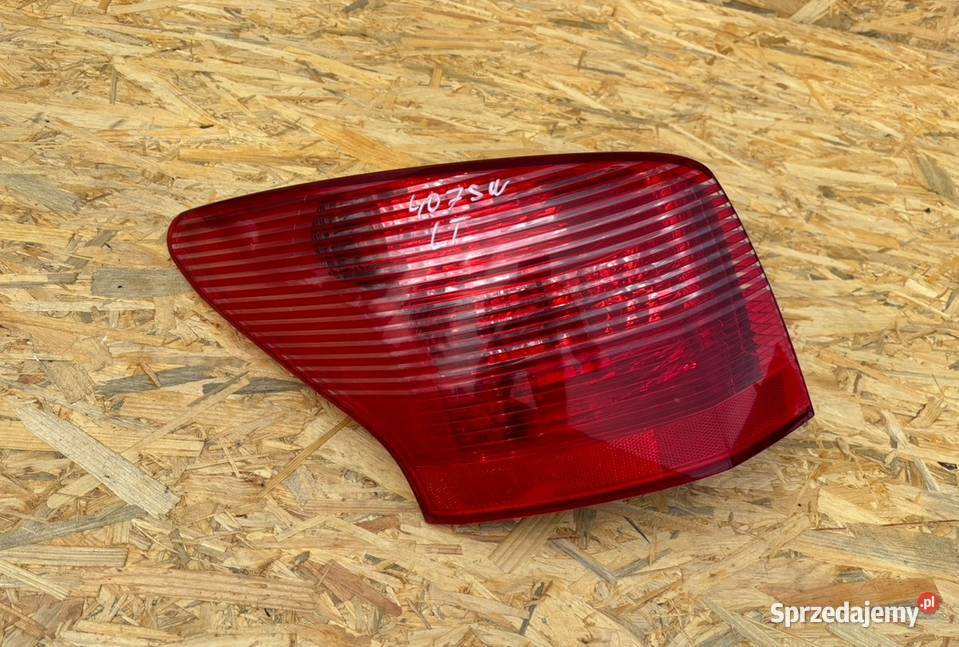 PEUGEOT 407 KOMBI SW LAMPA LEWA TYLNIA LEWY TYŁ Międzychód