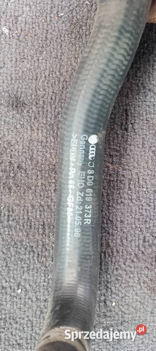 Wąż Nagrzewnicy 8D0 819 373R Audi A4 B5 a55 osobowe Myszków sprzedam