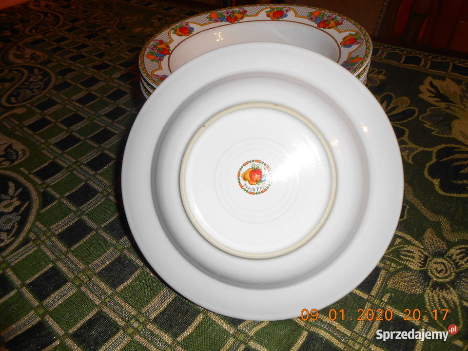 Serwis obiadowy z porcelitu Niemcy seria FRESH Kępno