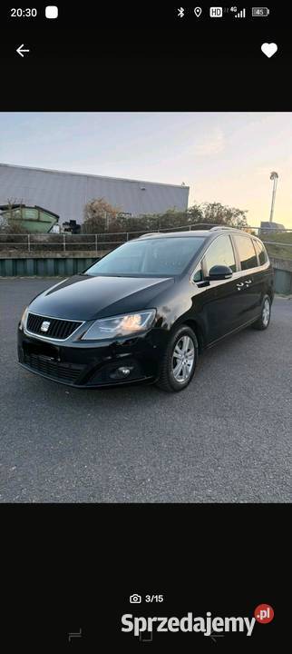 Seat Alhambra 2013 r 20 TDI 140 automat DSG lubelskie