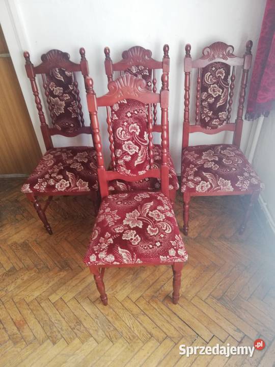 Krzesła do pokoju 4 Możliwy transport Katowice