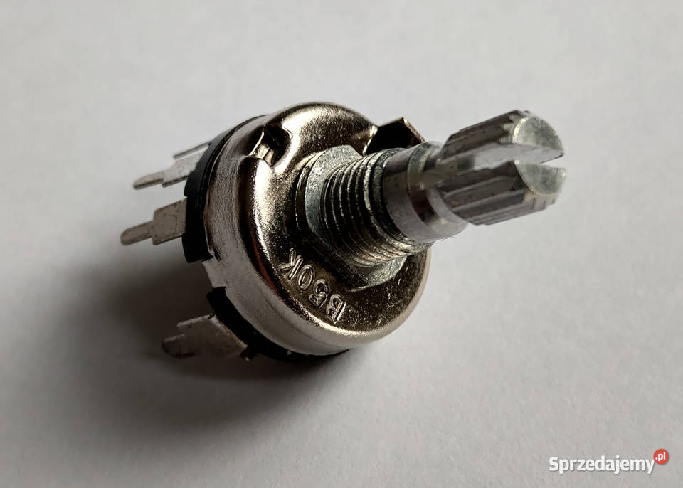 Potencjometr B50K 17mm z długą osią z Łódź