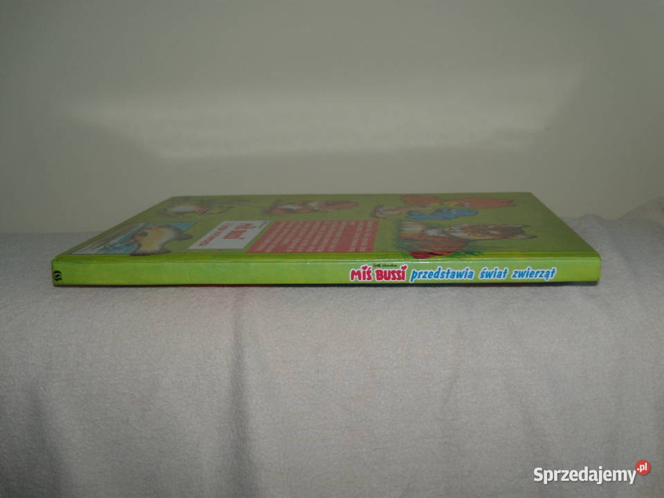 Miś Bussi przedstawia świat zwierząt twarda Książki dla dzieci Warszawa