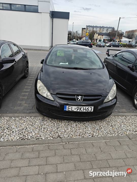 Peugeot 307cc 20 benzyna gaz Rok produkcji 2005 Bełchatów