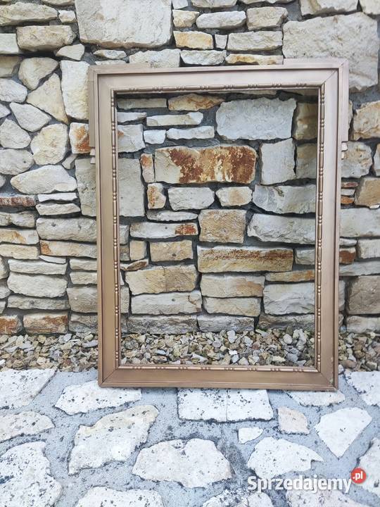 Stara przedwojenna drewniana rama do obrazu Kraków sprzedam