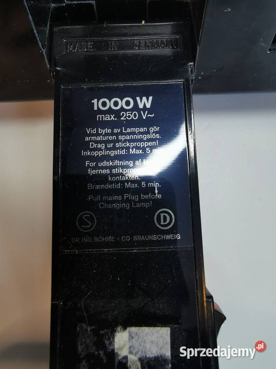 lampa foto 1000 W Lublin