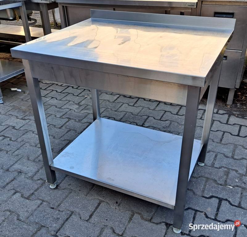 STÓŁ GASTRONOMICZNY Z PÓŁKĄ GORT 857085 M1456N Nowe Skalmierzyce
