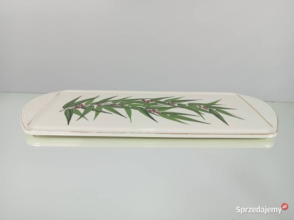 Porcelanowa taca vintage Zielona Góra