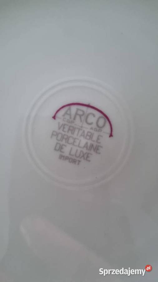 Serwis Rybny Porcelana Francuska Wola Podłężna