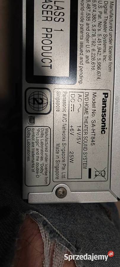 Panasonic SA HT845 Warszawa
