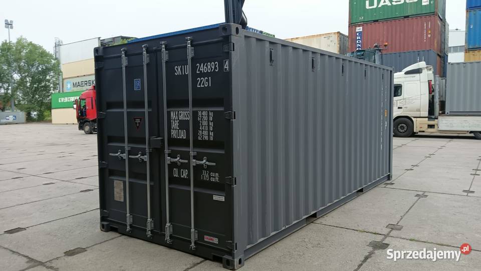 Nowy Kontener Morski 6 metrowy 20DV OneWay łódzkie Stryków sprzedam