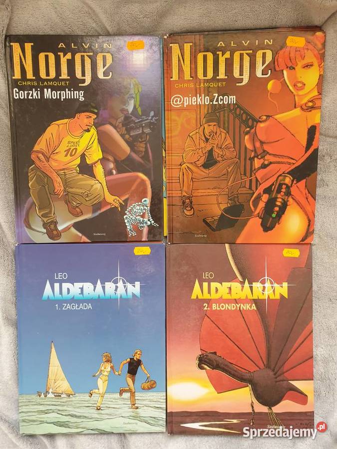 Zestaw komiksów 9 albumów polskie wydania sprzedam