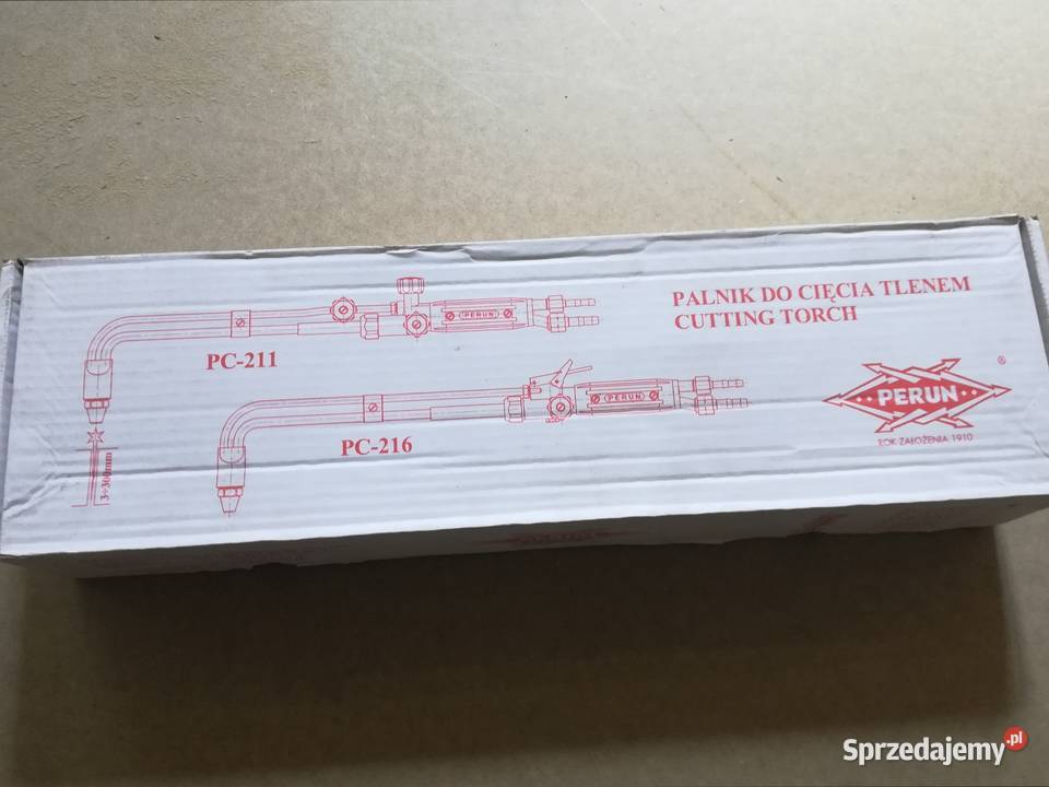 Palnik Perun do Cięcia tlen propan tlen acetylen Warszawa