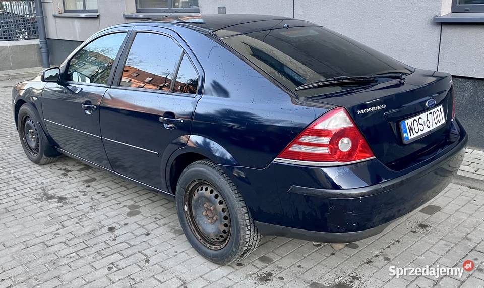 Ford Mondeo 20tdci alu 16 lato Salon climatronic Rok produkcji 2003 Przasnysz