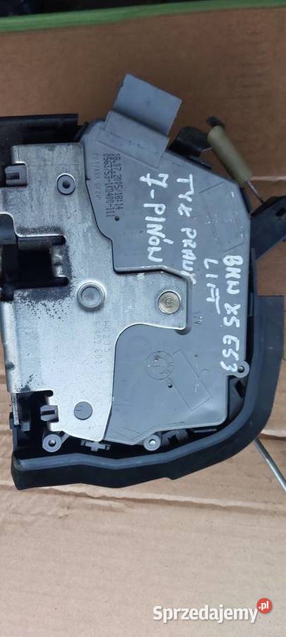 Zamek drzwi prawy tył BMW X5 E53 7PIN Szczecin