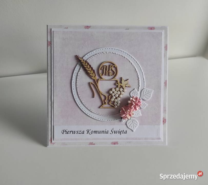 Kartka okolicznościowa ręcznie robiona na łódzkie sprzedam