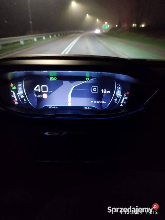 Peugeot 3008 ii 20 bluehdi full led światła przeciwmgielne Bytów