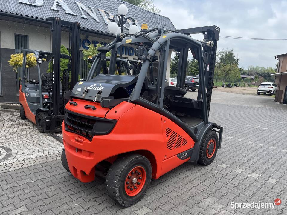 Wózek widłowy LINDE H40T duplex 394 widlak H45T Brzeźnica sprzedam