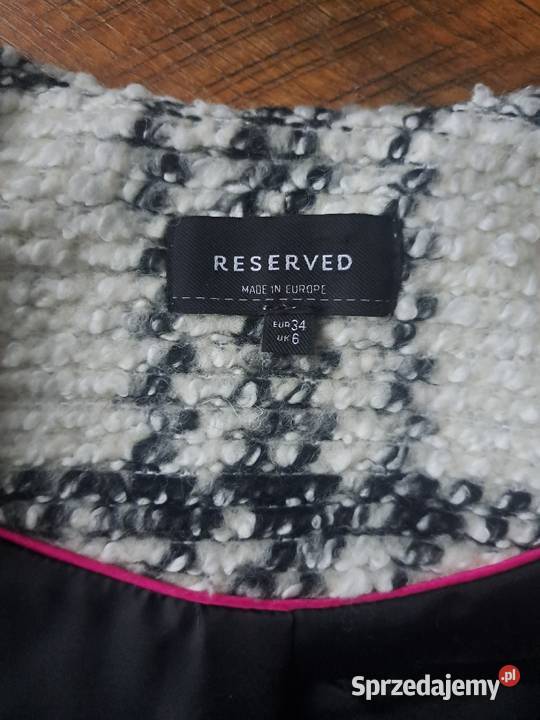 Płaszcz damski Reserved 34 XS Wieliszew