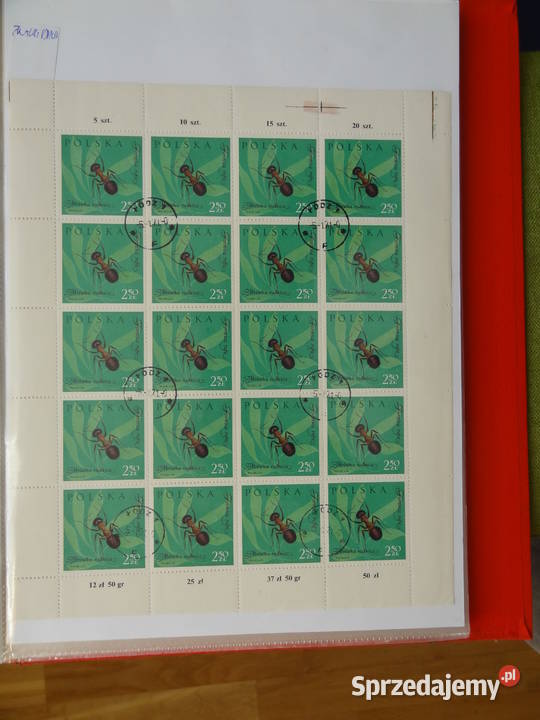 Znaczki pocztowe Polska Fi 11321143 Ark sprzedam